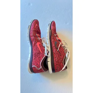 Nike Free 5.0 TR Fit 4 cross training speckled shoes hot pink n black womens sz9 thumbnail 3
