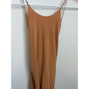 Francisco Costa For Calvin Klein Strappy Camel Maxi Dress Sz. 0 thumbnail 8