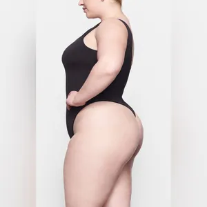 SKIMS Soft Smoothing Seamless Thong Bodysuit, Size XSmall, $68 thumbnail 7