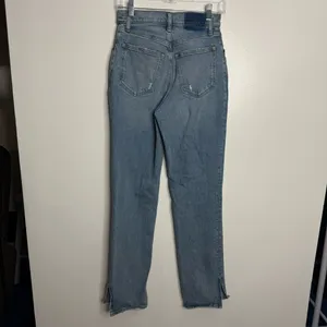 Abercrombie & Fitch Curve Love The 90's Straight Ultra High Rise‎ Size 26/2R thumbnail 4
