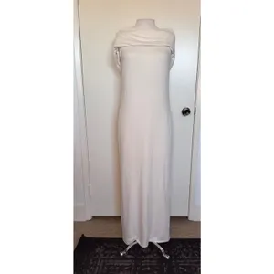 NWT Reformation Josefina Knit Midi Dress in Fior Di Latte Size Small thumbnail 2