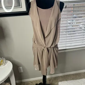 Intimissimi tank double layer tie front small‎ Tan thumbnail 11