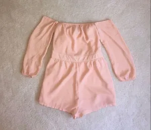 Sabo Skirt Peach Romper thumbnail 3