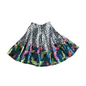 Francis‎ Benedict African Handmade Margarite Mini Skirt Pleated XS Colorful Boho thumbnail 2