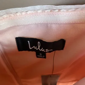 NWT Lulus Make Me Move White Maxi Dress in Blush Size Small‎ thumbnail 9