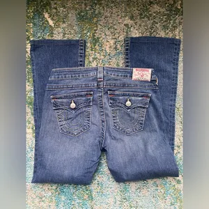Vintage Y2K True Religion Becky boot cut jeans, size 29 thumbnail 2