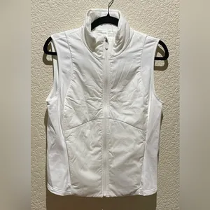 Lululemon NWT Push Your Pace Vest White Size 12 thumbnail 7