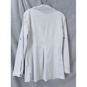 Mountain‎ Hardwear Citypass Popover Shirt Grey White Stripe Top M Camping Hiking thumbnail 5