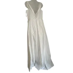 Lulu's Extraordinary Vow Off Shoulder Wedding Dress White XL Pockets A-Line thumbnail 3