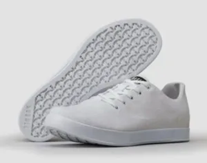 NOBULL Canvas Trainer Sneakers Unisex White /White Sneakers W8/M6.5 thumbnail 1