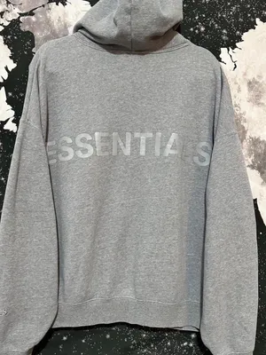 Fear of God Essentials Reflective Logo Hoodie thumbnail 2
