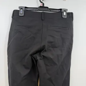 Betabrand Dress Pant Yoga Pants M Long Black Straight Leg Ponte 34 Inseam thumbnail 4