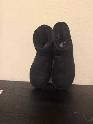 Alike Ugg Black Boots Size 7 thumbnail 10