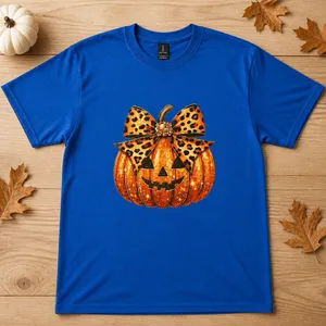 Gildan Halloween Theme- Unisex 100% Heavy Duty Cotton Sapphire Blue T Shirt XL thumbnail 1