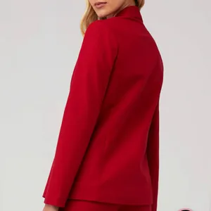 Set of 2 Show Me Your Mumu NWT Red Major Blazer Jacket & Dj Cropped Pants Size S thumbnail 3