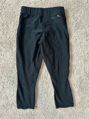 Nike Black Performance Capri Leggings thumbnail 2