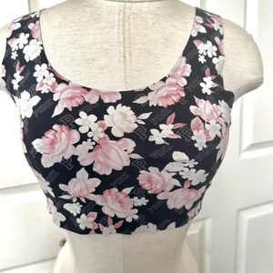 PINK - Victoria's Secret floral bralette thumbnail 1
