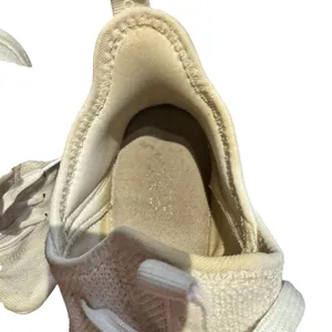 Adidas Cloudfoam Pure Shoes‎ Womens Size 8 White Knit Lace Up Running Athletic thumbnail 5