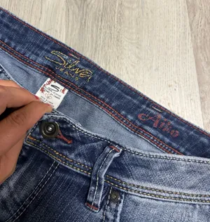 Silver aiko capri jeans  thumbnail 4