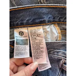 Levi's 80s Mom‎ Jeans Distressed Blue Denim Size 24 High Rise Casual Streetwear thumbnail 5