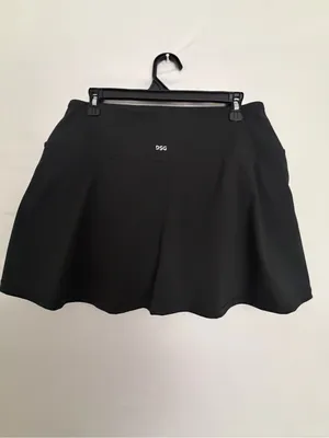 DSG Womens Black Athletic Tennis Golf Skort Built in Shorts Flounce Size L(A878) thumbnail 8