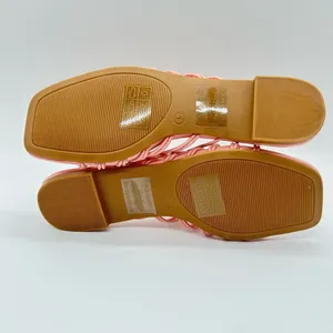 Journee Collection Sandals‎ Womens 6.5 Pink Addora Slides Sandals NEW thumbnail 7