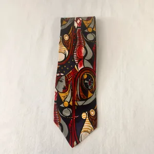 Paul Rodon The Collection 100% Silk Handmade Mens Art Necktie Multicolor Office thumbnail 4