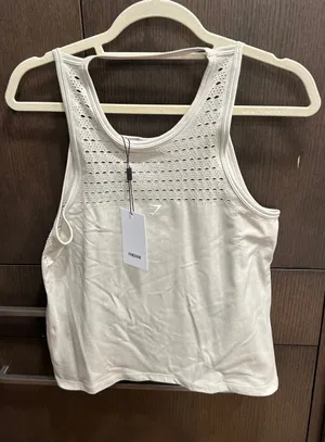 Gymshark energy seamless tank pebble‎ grey small nwt thumbnail 1