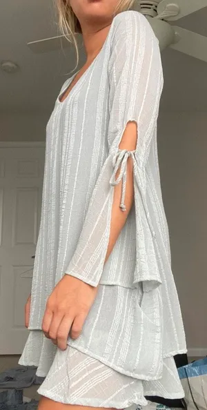 Lucy Love Flowy Long Sleeve Dress thumbnail 2