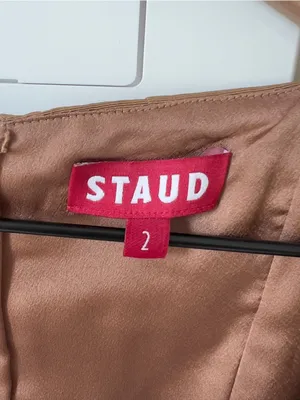 Staud Peony Crop Top - Mocha Brown - NWT thumbnail 6