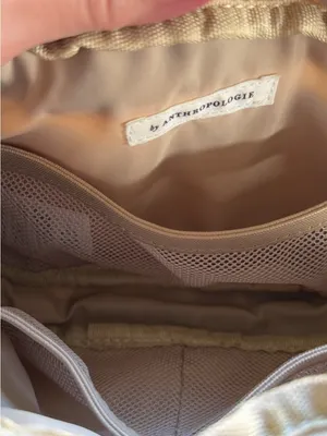 Anthropologie Beige Crossbody Pouch thumbnail 3