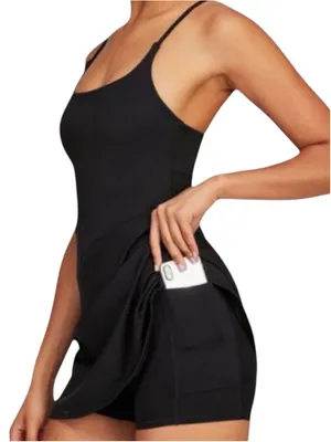 Size S Halara Softlyzero Plush
Backless Active Easy Peezy Dress thumbnail 3