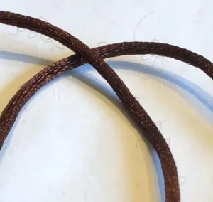 Vintage Brown Wooden Leaf & Beads Boho Fall Necklace thumbnail 3