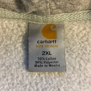 Carhartt Gray Half-Zip Hoodie thumbnail 4