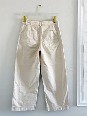 Free People Sunday Skies Wide Leg Pants in Cream Size 4 thumbnail 5