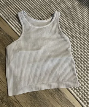 White Lululemon Tank thumbnail 1