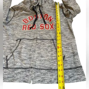 Boston Red Sox New Era Space Dye French Terry Full Zip Hoodie Womens Medium thumbnail 8
