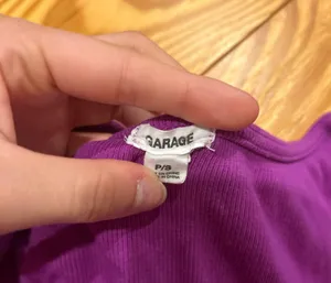Garage Short Sleeve Top Crop thumbnail 2