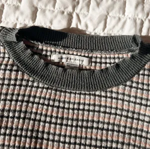 American Eagle Grey Striped Ribbed Slim Fitting Top Size XS thumbnail 3