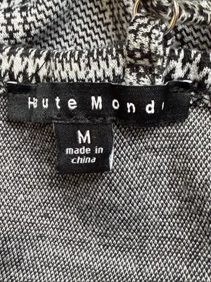 Haute Monde Women’s Size Medium Plaid Bustier Mini Dress (9031) thumbnail 6