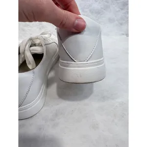 TOMS Fenix Low White Leather Lace Up Sneakers Womens 8.5 thumbnail 6