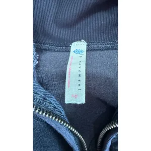 FP Movement Free People Black Quarter Zip Mesh Panel Hoodie Sweatshirt Small thumbnail 4