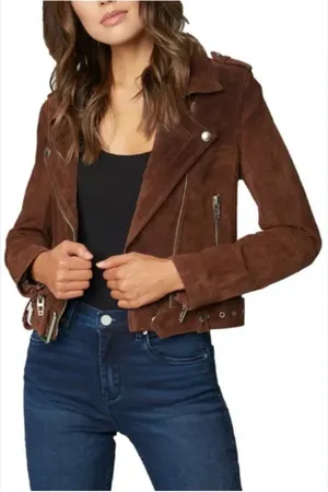 BLANKNYC Suede Moto Jacket thumbnail 1