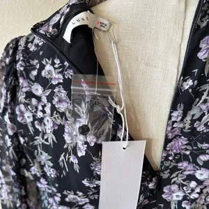 NWT Lush Long Sleeve Floral Maxi with Side Cut Out thumbnail 12