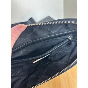 Steve Madden Crossbody Bag Small Dome Black Nylon with Coin Purse Strap thumbnail 10