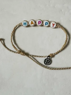 Pura Vida Beaded Bracelet HAPPY Beads Team Bundle thumbnail 3