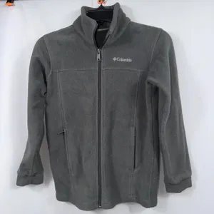 Columbia Women’s Medium Gray Full Zip Fleece Jacket thumbnail 1