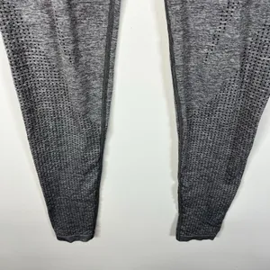 Gymshark‎ Leggings Womens XS Grey Marl Vital Rise Seamless Stretch High Waisted thumbnail 4