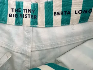 Free People The Tiny Big Sister Striped Berta Long Jeans, Size XS/EU 34 thumbnail 12