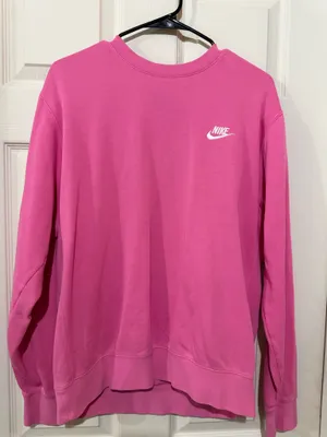 Pink Nike Crewneck Sweatshirt thumbnail 1